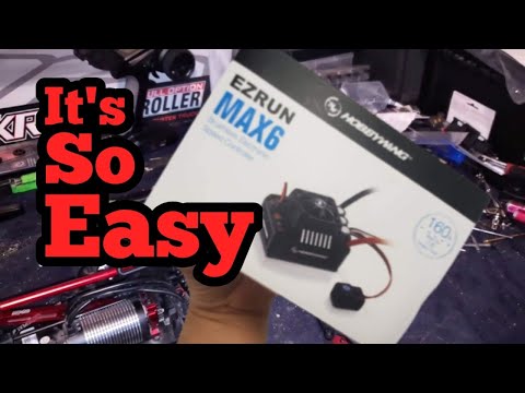 How to Calibrate and Program your Hobbywing Max6 ESC