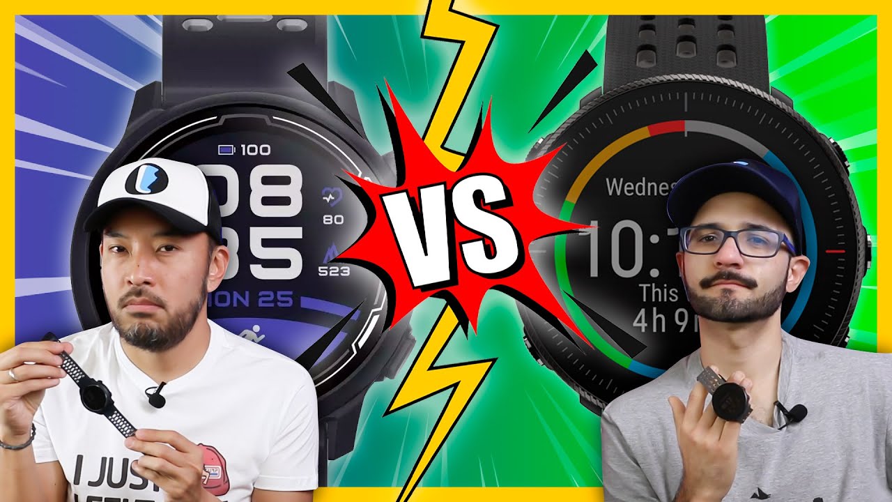 COROS PACE 2 ou POLAR VANTAGE M2 // Comparativo Ping-Pong