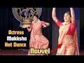 Actress Mokksha Super Barthnathyam Dance Performance On Saree