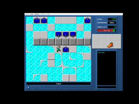 CCLP1 level 135 solution - 382 seconds