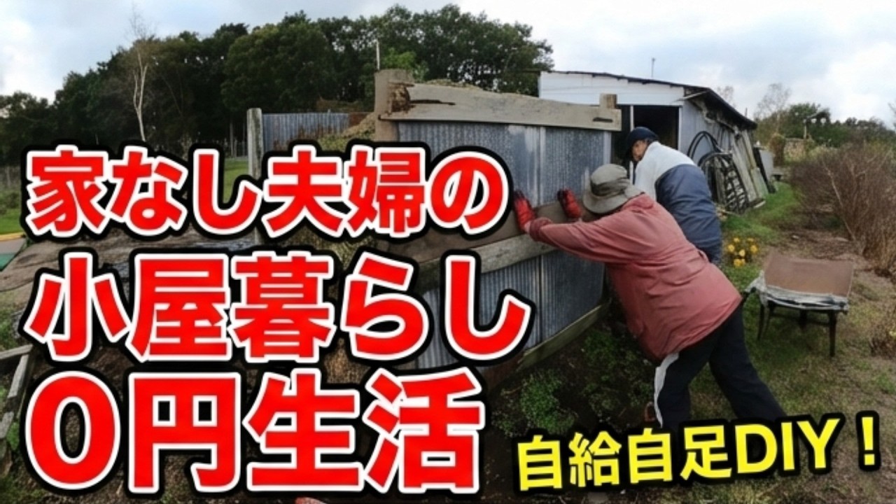 【自給自足の節約生活】小屋暮らしで困る雑草・生ゴミ。捨てればゴミ、でも工夫すれば0円の肥料（黄金の土）に変わります。優貴プロジェクト