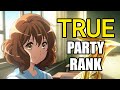 Party Rank Top TRUE Anime Songs