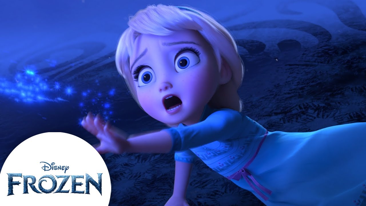 Anna and Elsa's Accident in the Great Hall | Frozen