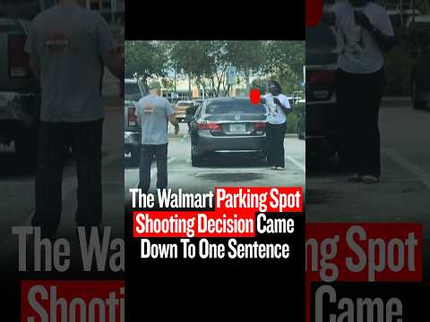 She Shot Him Over A Walmart Parking Spot… Then Florida Said This