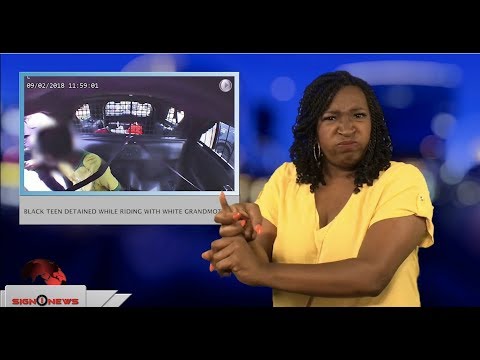 Black teen detained while while riding with white grandmother (ASL - 9.10.18)