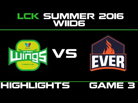 JAG vs ESC Game 3 Highlights LCK Champions 2016 W11D6 Jin Air vs ESC Ever   ESC vs JAG