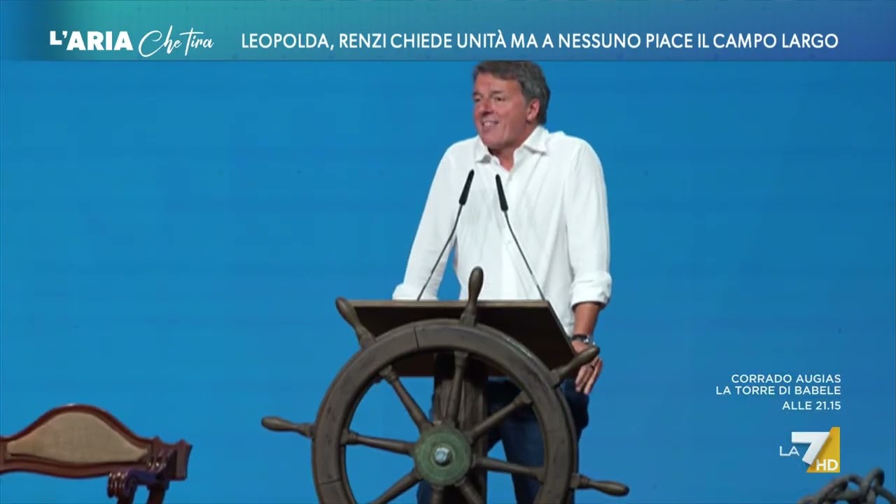 Leopolda, Renzi chiede unità ma a nessuno piace il campo largo