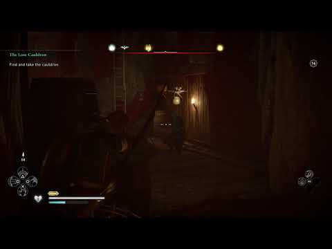 Assassin's Creed Valhalla Find and Take The Cauldron - The Lost Cauldron Walkthrough