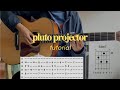 Pluto projector - Rex Orange County guitar tutorial [TAB]