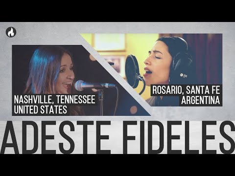 Adeste Fideles - Andrea Thomas, Verónica Sanfilippo and The Vigil Project / Catholic Christmas Hymns