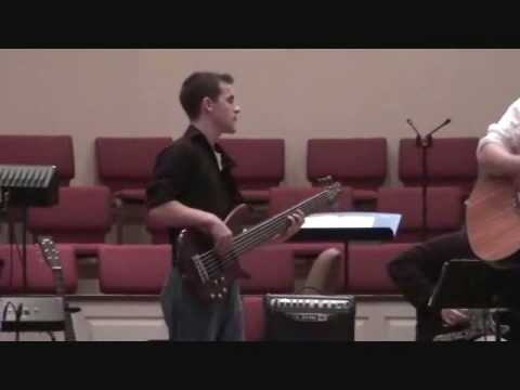 Christian Hodge,Bass Guitar-Ministry Team Audition 2010-2011.wmv