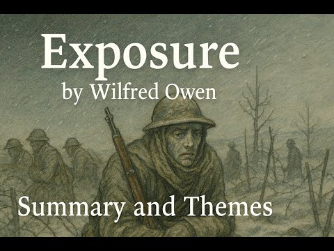 Exposure by Wilfred Owen: Summary and Main Themes in under 5 minutes