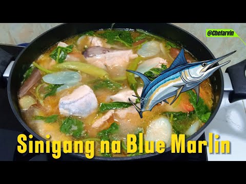 Sinigang na Isda Blue Marlin @Chefarvin