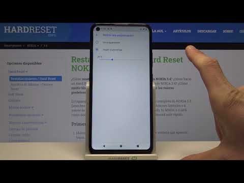 Cómo ahorrar batería en NOKIA 3.4 - activar modo ahorro de energía