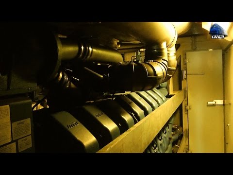 Oprire Motor MTU 16 V 4000 R41 Engine Stop - Siemens ER20 Hercules Dieselok - Engine Room