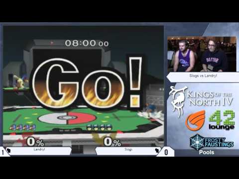 KotN4 - Landry (Falco) vs Slogs (C. Falcon) - Melee Pools