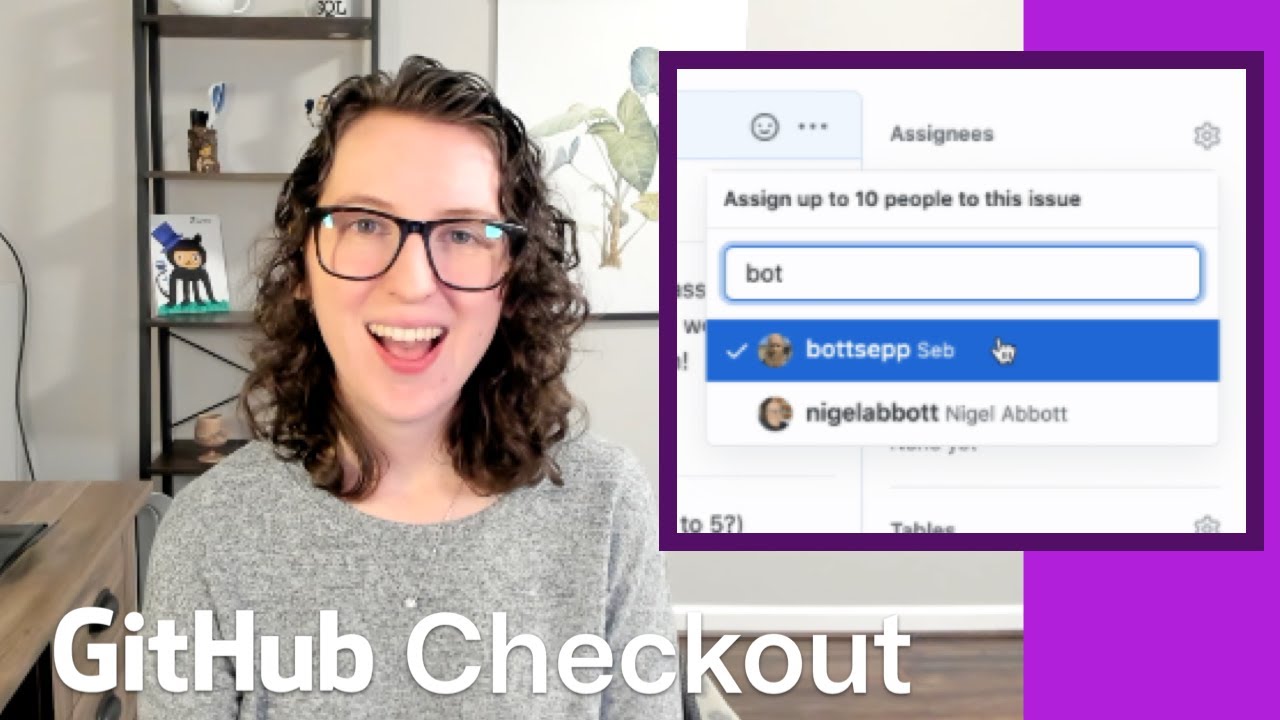 Find issue and pull request assignees faster with type ahead search - GitHub Checkout