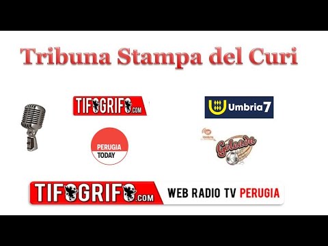 Perugia Parma 2-1. Tribuna stampa del Curi