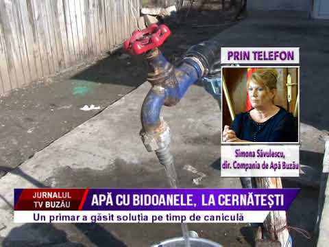 APA CU BIDOANELE,  LA CERNATESTI