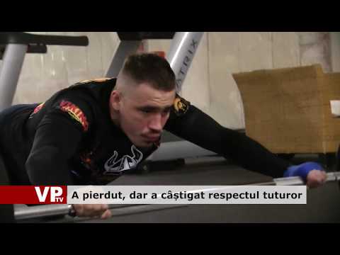 A pierdut, dar a câștigat respectul tuturor