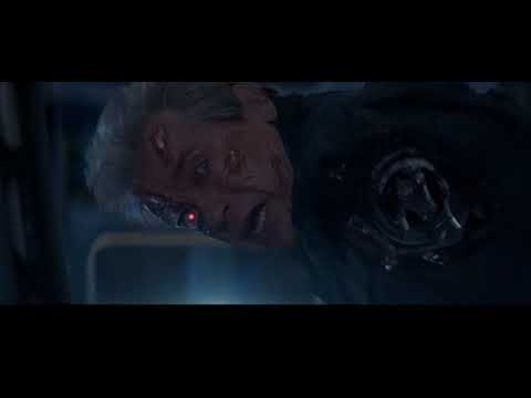 Terminator-Genisys (2015) movie scene T800 death scene in liquid metallica