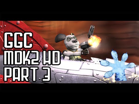 4 ARMS + 4 GUNS = FUN! - GGC - MDK2 HD Walkthrough Part 3