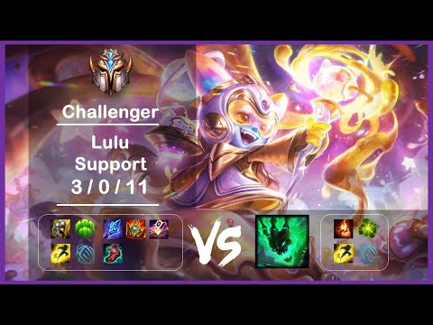 KR Challenger Replays Support Lulu vs Thresh Ep.3059