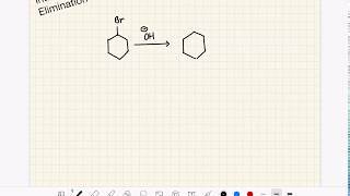 72: Introduction to the elimination reaction