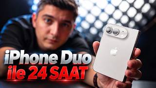 iPhone Duo ile 24 Saat Geçirmek! | Apple bu işi nasıl yaptı?