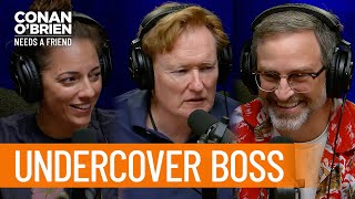 Conan Goes Undercover With His Employees | Conan O'Brien Needs A Friend