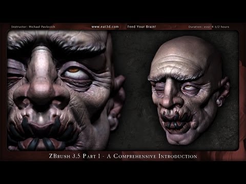 ZBrush 3.5 Part 1 - A Comprehensive Introduction