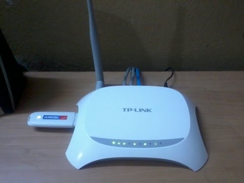 Setup 3g dongle with tp-link tl-mr3220 3g/4g wireless n rout...