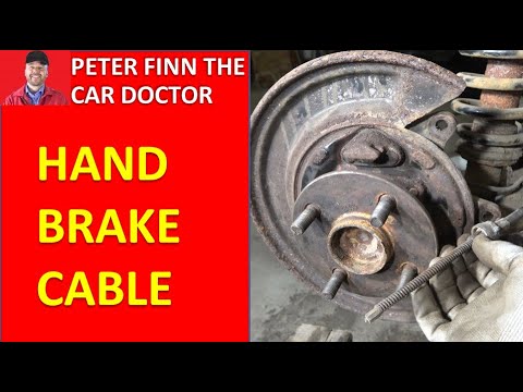 How to replace Hand Brake Cable Toyota Corolla. Years 1995 to 2022
