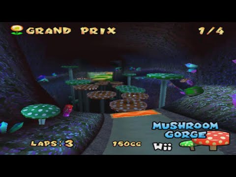 Wii Mushroom Gorge [v1.0] | Mario Kart: Double Dash!! [Custom Track]