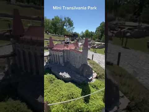 Мини-парк Трансильвании. Mini Transilvania Park. Odorheiu Secuiesc, Румыния
