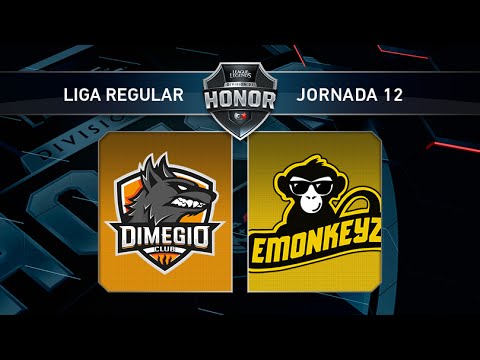 DIMEGIO vs EMONKEYZ - #LoLHonor12 - Mapa 1 - Jornada12 - T10