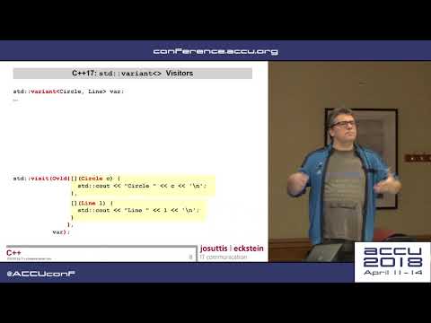 C++17 - The Best Features - Nicolai Josuttis [ACCU 2018]