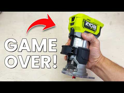 Woodworking RYOBI RTR18-0 18V Cordless Trim Router - Image 2