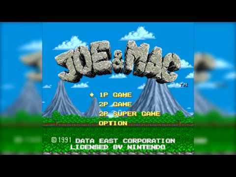 The Best of Retro VGM #699 - Joe & Mac (SNES/Super Famicom) - Secret Area 2