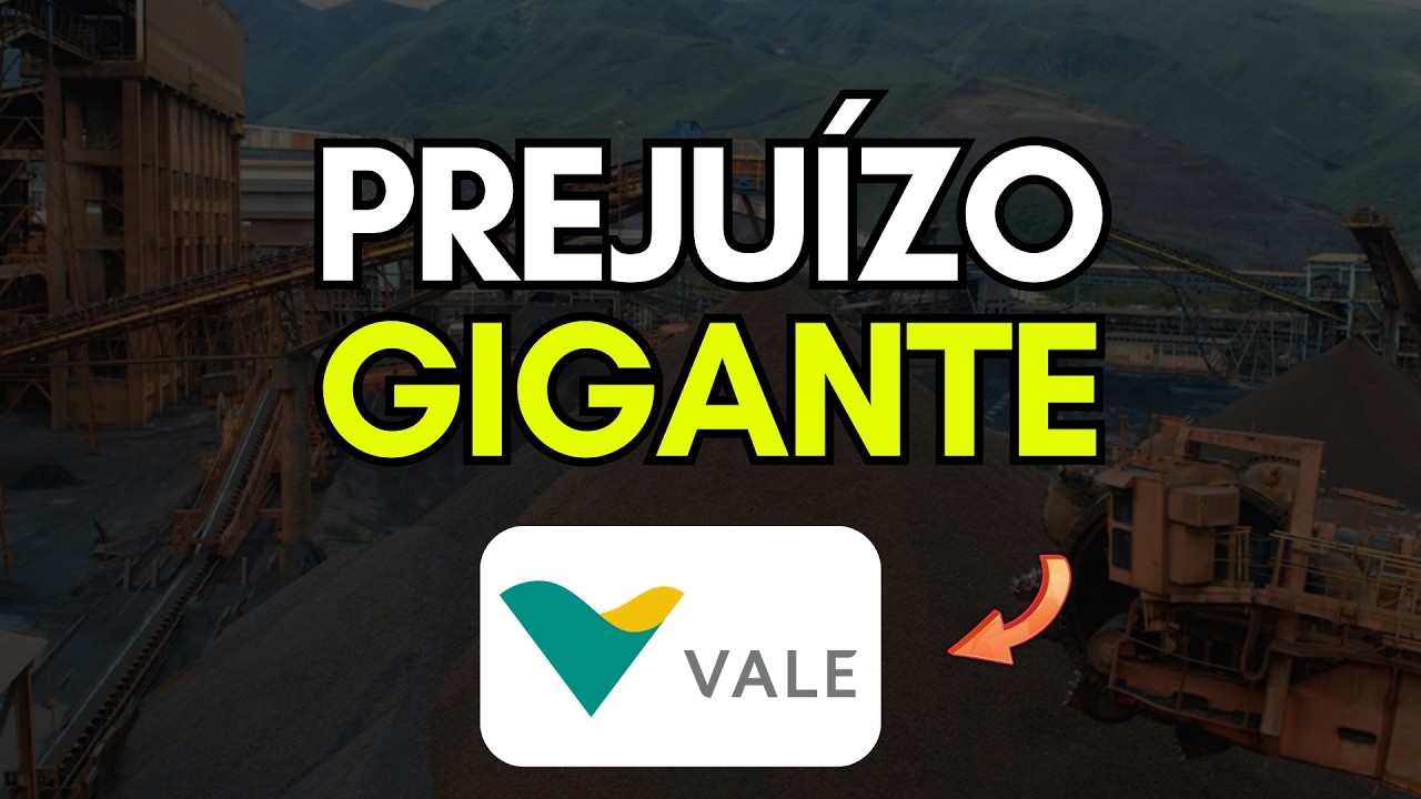 🚨 Vale (vale3) Prejuízo 3,8bi dólares, mas por que deve subir?