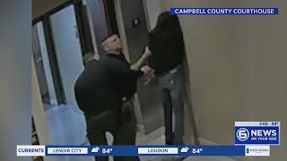 Campbell County woman faces disorderly conduct charge after viral video