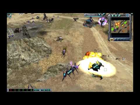 Round 2: C&C3: Kane's Wrath. T59 & R17 [Human + Hard AI] vs GDI [2 Brutal AI] - VICTORY!!