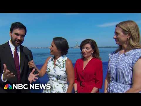 Mamdani, Hochul and Sherrill mark America's 250 at Sail4th 250