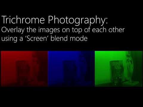 RCA BW 003 Trichrome Vidicon Camera Test