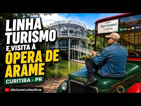 🎭 LINHA TURISMO | ÓPERA DE ARAME | VALE DA MÚSICA 🇧🇷 | Curitiba, Brazil | Walking Tour 4K