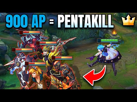 GWEN ma Sciolgo le Barre della Vita come Burro (900 AP, Pentakill!!)