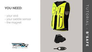 B'SAFE TUTORIAL - HOW TO CHECK THE BATTERY OF THE SADDLE SENSOR