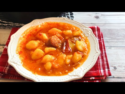 La receta de las auténticas PATATAS A LA RIOJANA
