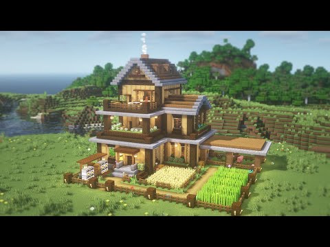 Minecraft: How To Build a 3-Story Survival Base (House Tutorial)(#32) |  Minecraft Architecture, Wild Bases, Interiors