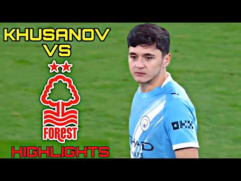Abdukodir Khusanov vs Nottingham Forest – All Goals Highlights | Premier League | 5,3,2026